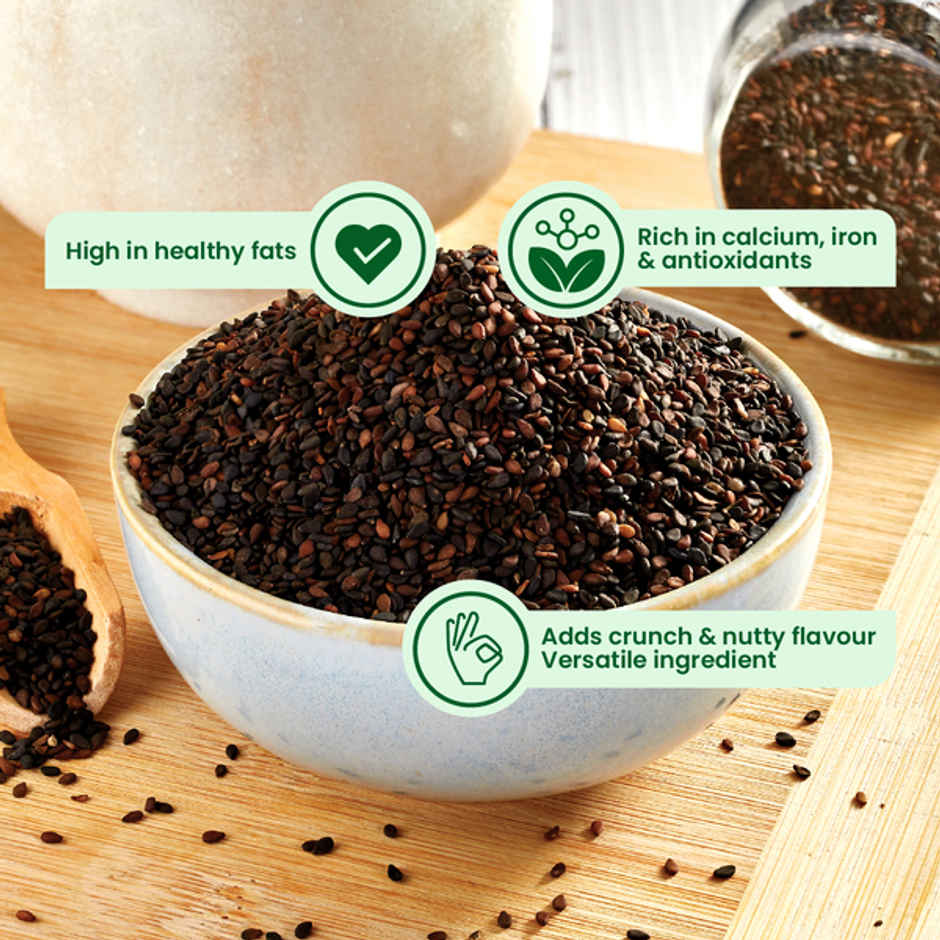 Daily Good Till / Sesame Seeds Black(100gms) & Daily Good Khus Khus (Poppy Seeds)(50gms) Combo 