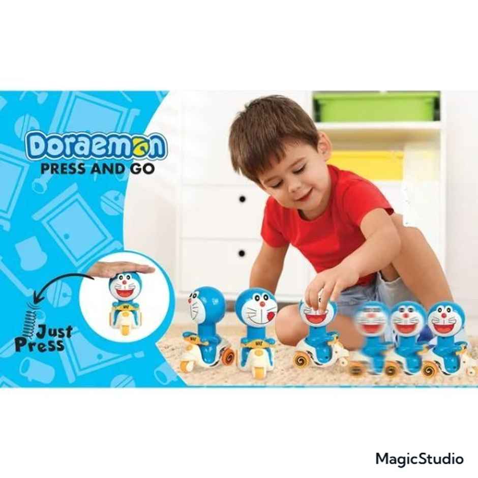 ITOYS Press And Go Toy Doraemon - Assorted