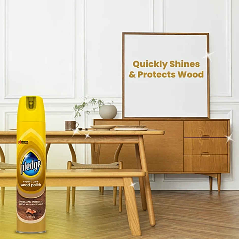 Pledge Classic Aerosol Wood Polish Enhancing Polish
