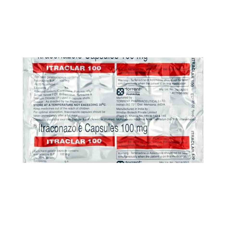 Itraclar 100 Capsule