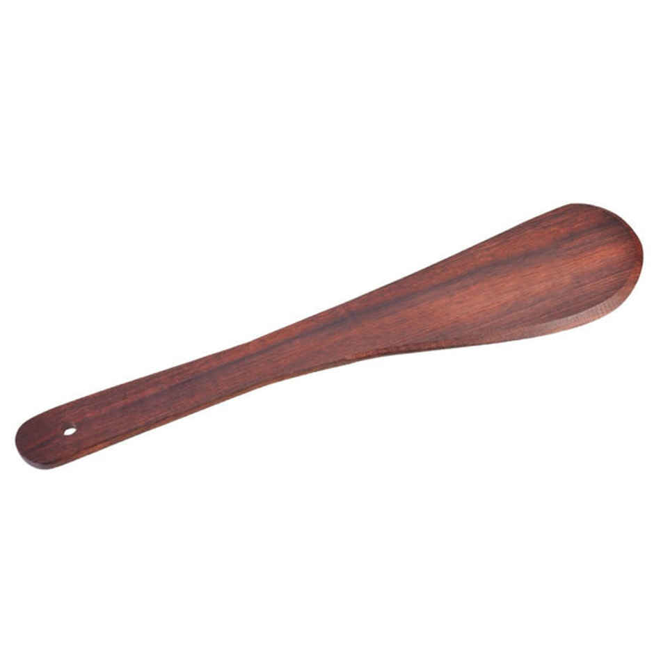 Petals Wooden Spatula One-Sided Nirlep -Dosa Palta/Taveta/Turner/Khurpi | 30 cm