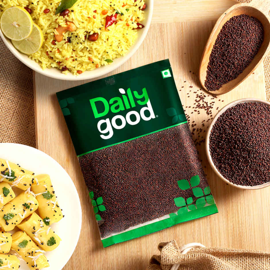 Daily Good Jeera / Cumin(200gms) & Daily Good Mustard / Rai / Sarso Small(200gms) Combo