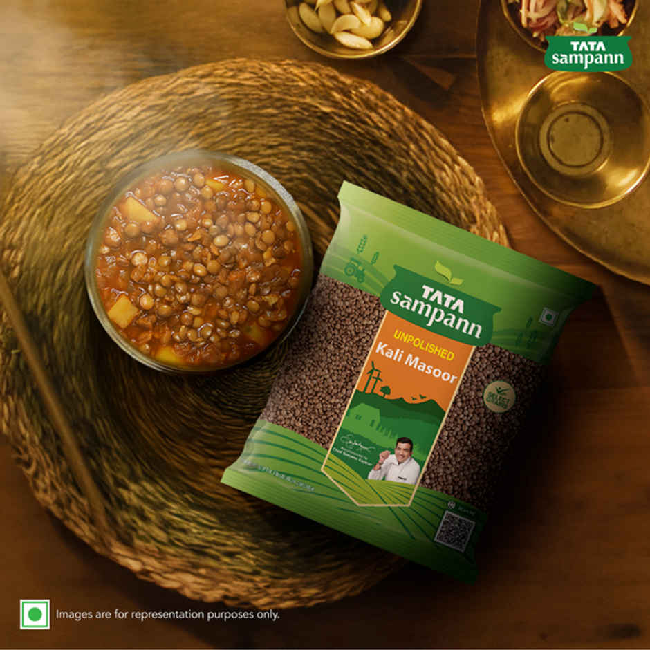 Tata Sampann Unpolished Kali Masoor Dal