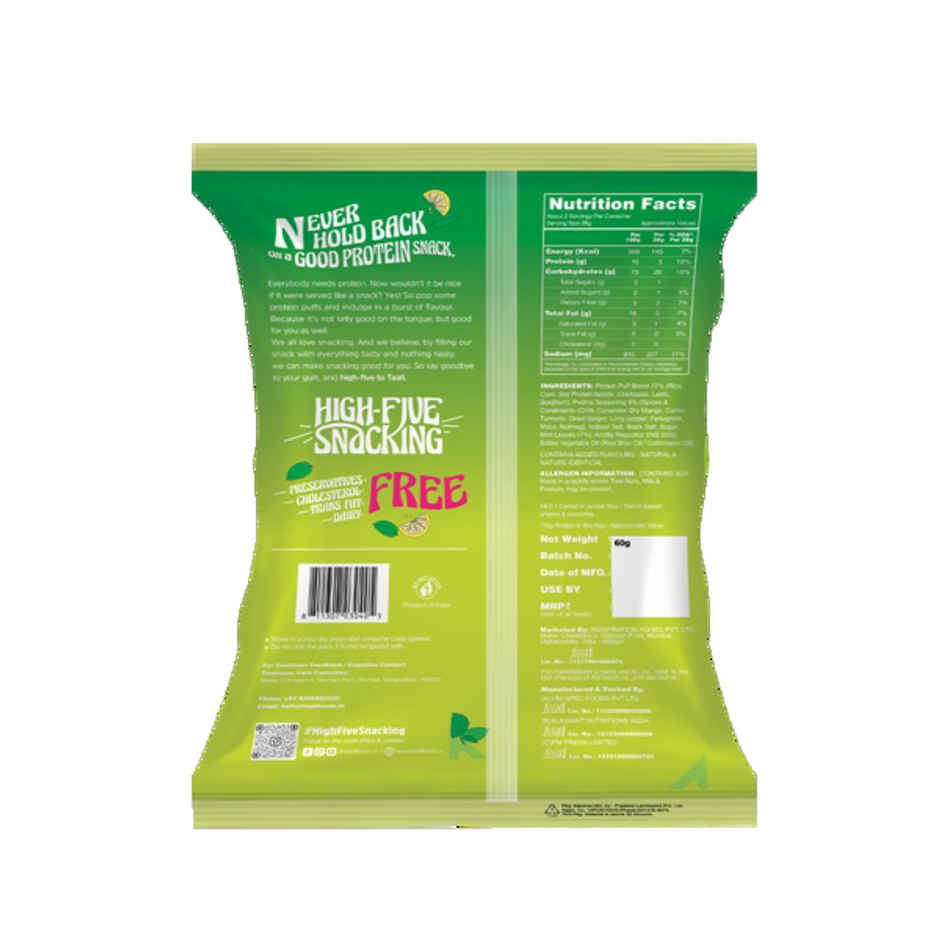 Taali Protein Puffs - Pudina Puff, Roasted, Corn & Jowar, No Maida, Rich in Protein Combo