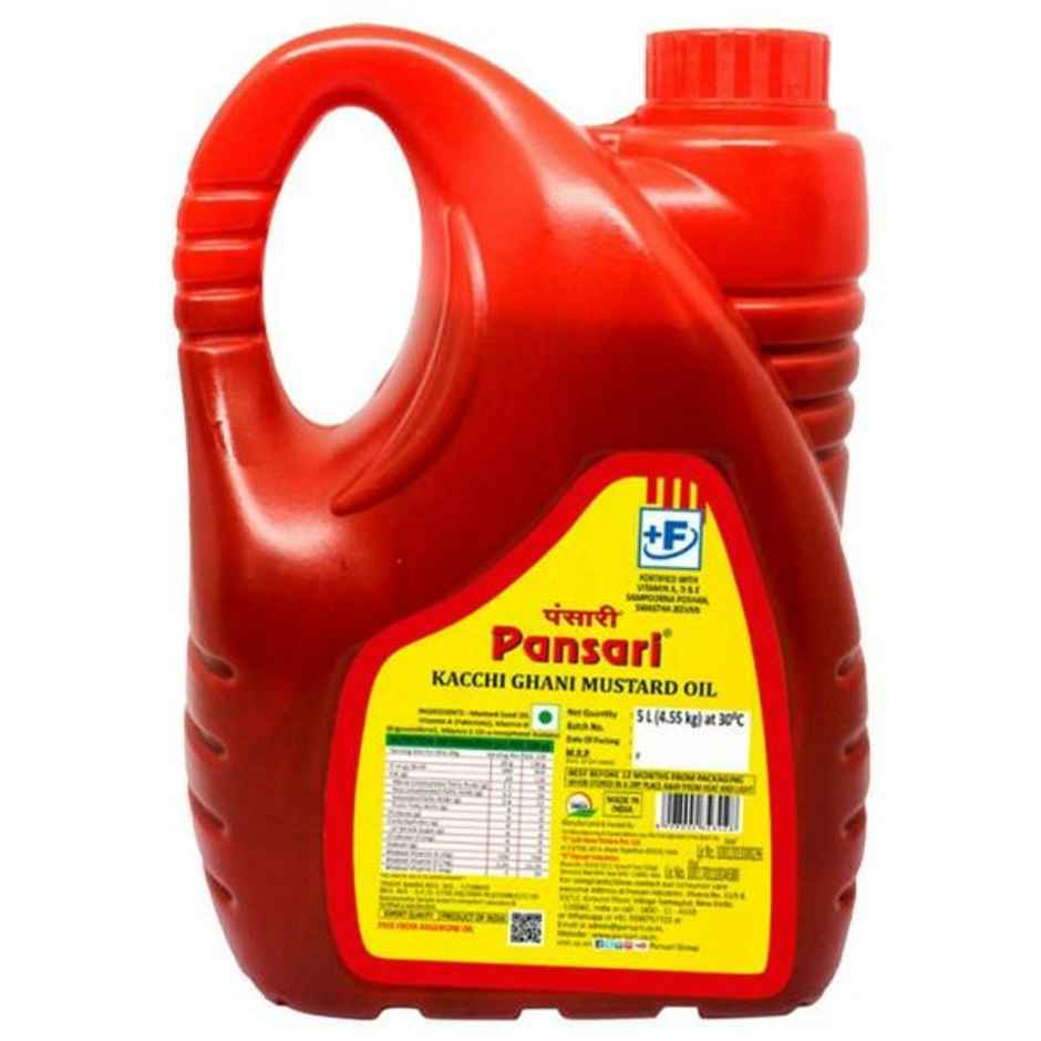 Pansari Kacchi Ghani Mustard Oil | Can