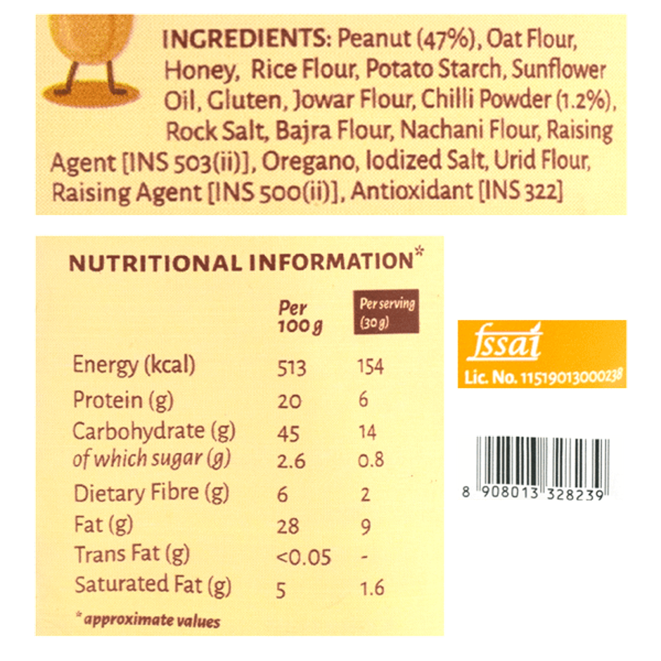 Open Secret Spicy Peanut Butter Nutty Chips