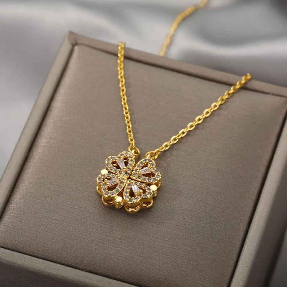 Estailo Fashion Women's Jewellery Necklace & Pendants Gold One Size | N0001109