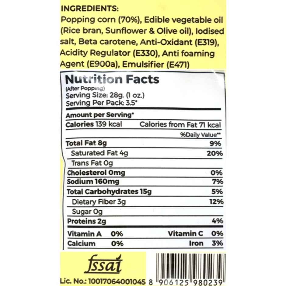 4700BC Instant Popcorn | Butter | Crispy