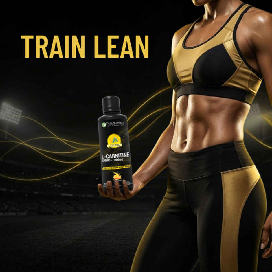 Pure Nutrition L-Carnitine 3300mg Liquid | Valencia Orange | Fat Burn & Energy