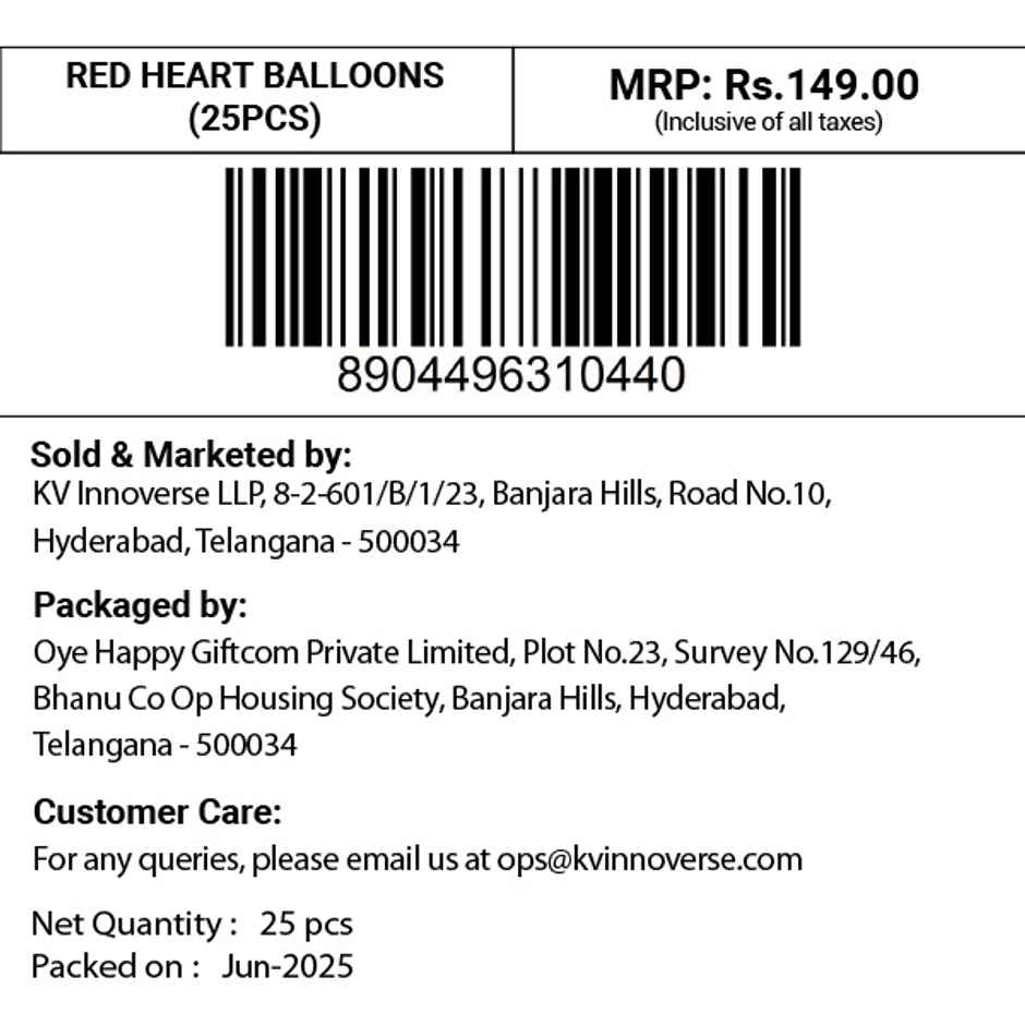 Red Heart Balloons | Balloon Decoration for Couple | Propcon