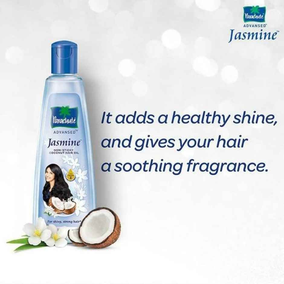 Parachute Advansed Jasmine, Non Sticky Coconut Hair Oil