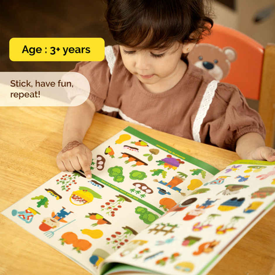 Shumee Farm Friends Sticker Book (200+ stickers) - 3 years+