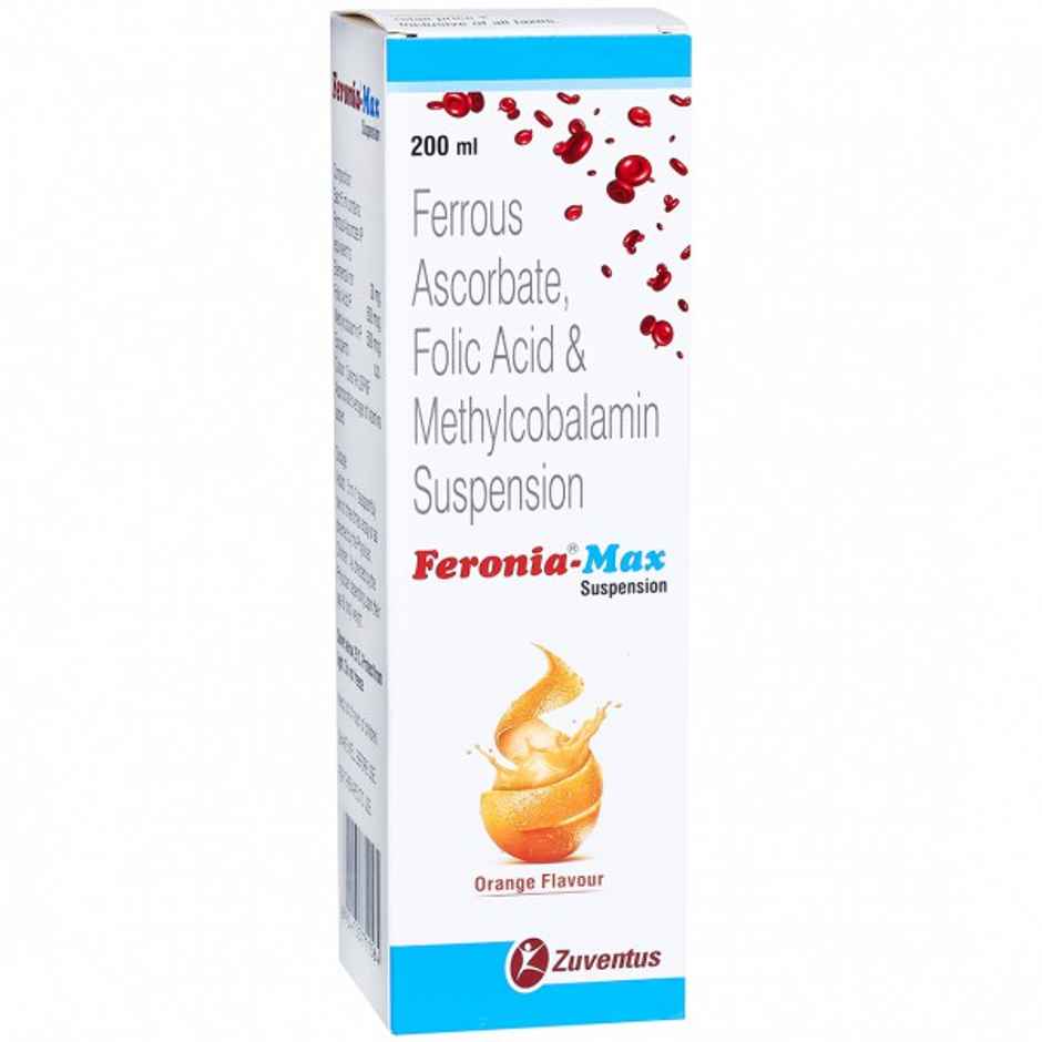 Feronia-Max Orange Flavour Suspension 