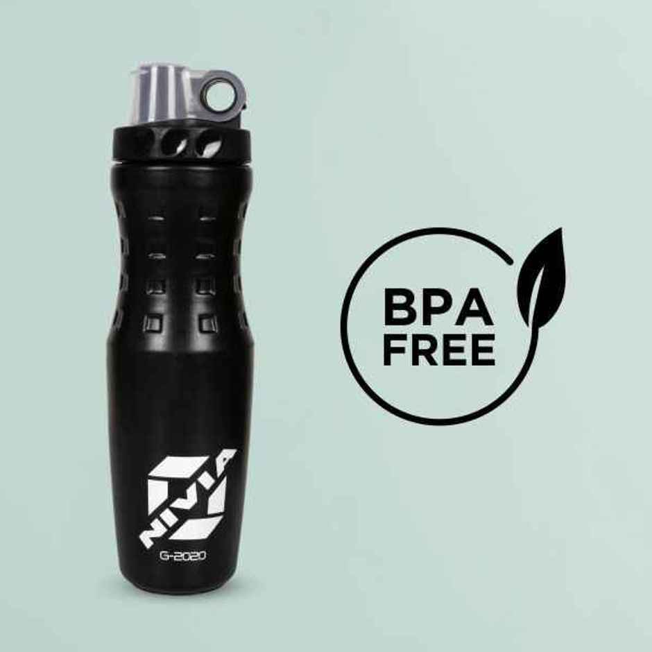 Nivia g 20-20 Plastic Sipper | Black