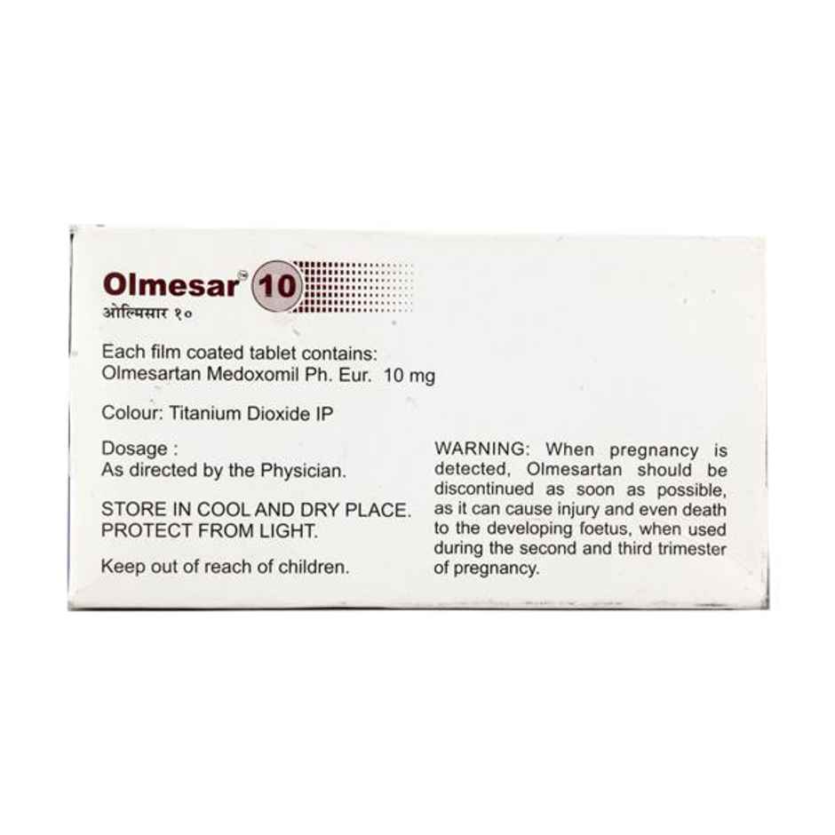 Olmesar 10 Tablet