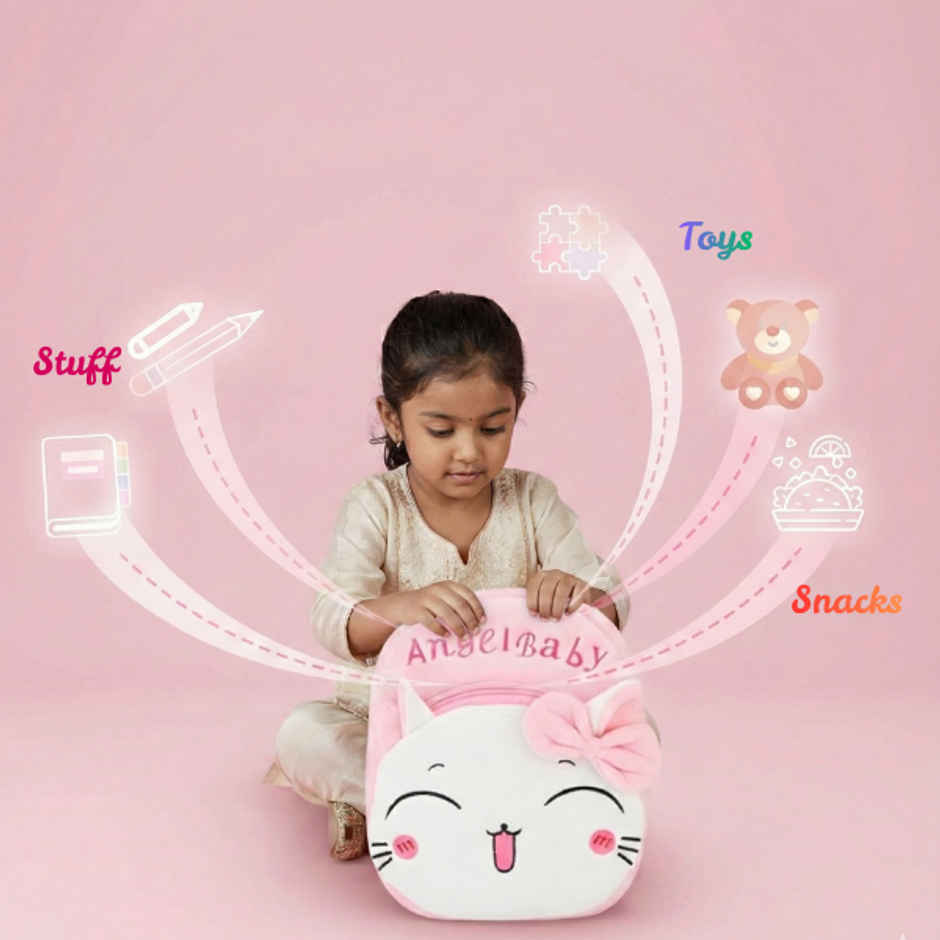 Kidara Angel Baby Toddler Backpack Pink