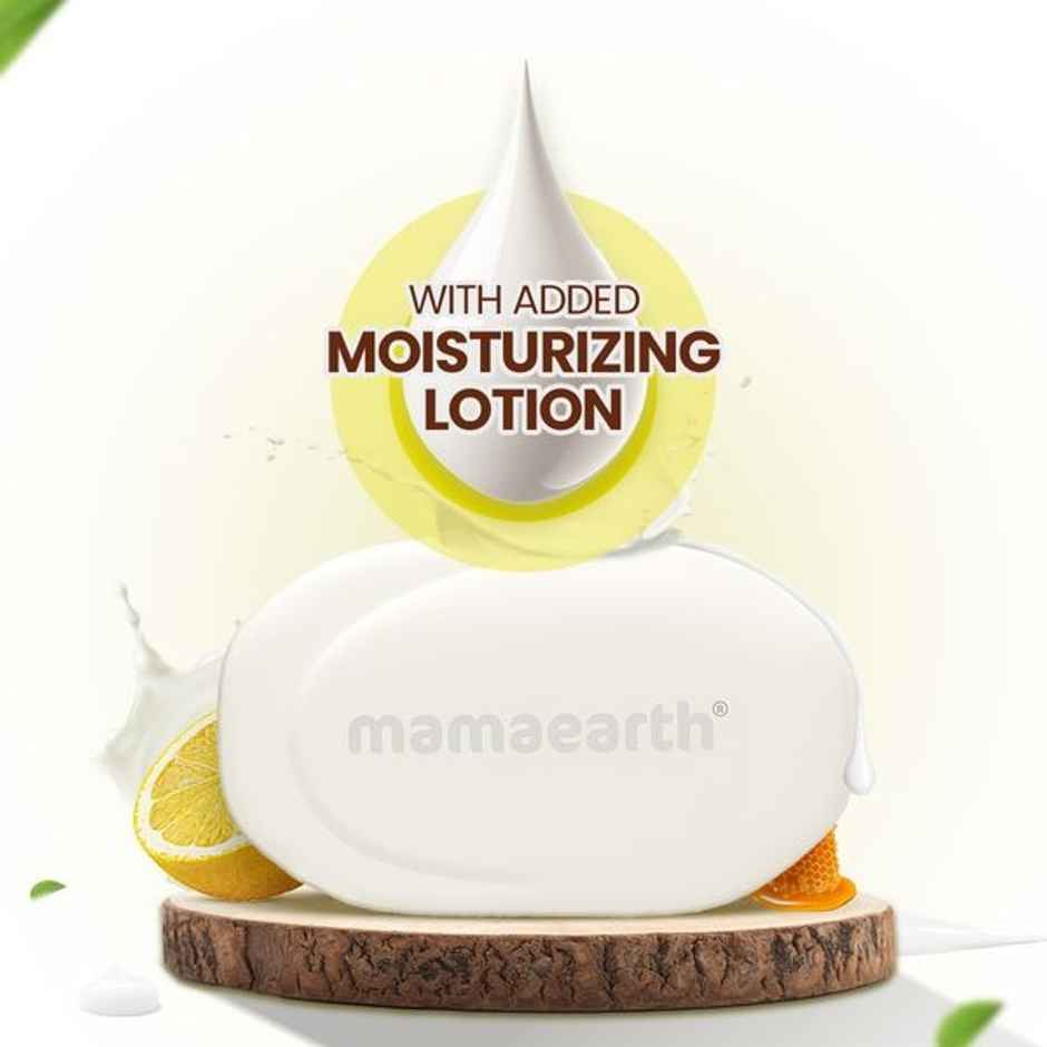 Mamaearth Vitamin C Moisturizing Lotion Soap - Pack Of 4