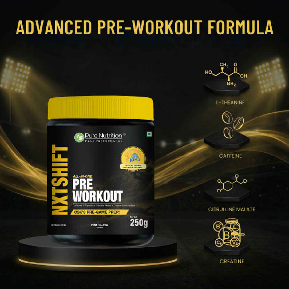 Pure Nutrition Pre Workout Pink Guava | CSK