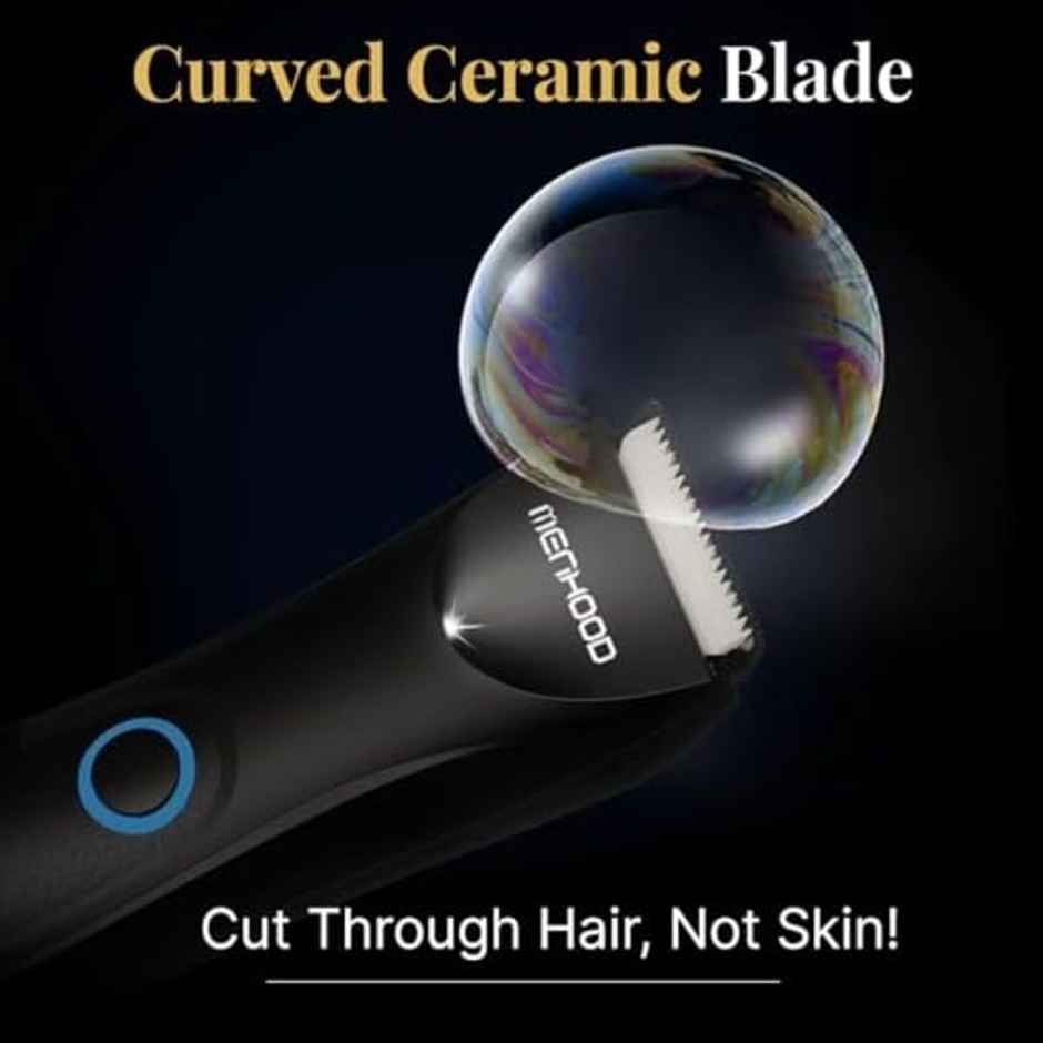 Menhood Grooming Trimmer Mini, Trimmer For Men,Cordless|Waterproof|Led Torch|Upto 90 Min Run-Time