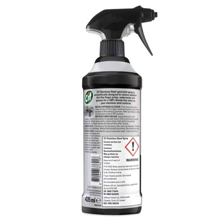 Cif Perfect Finish Stainless Steel Kitchen Cleaning Spray