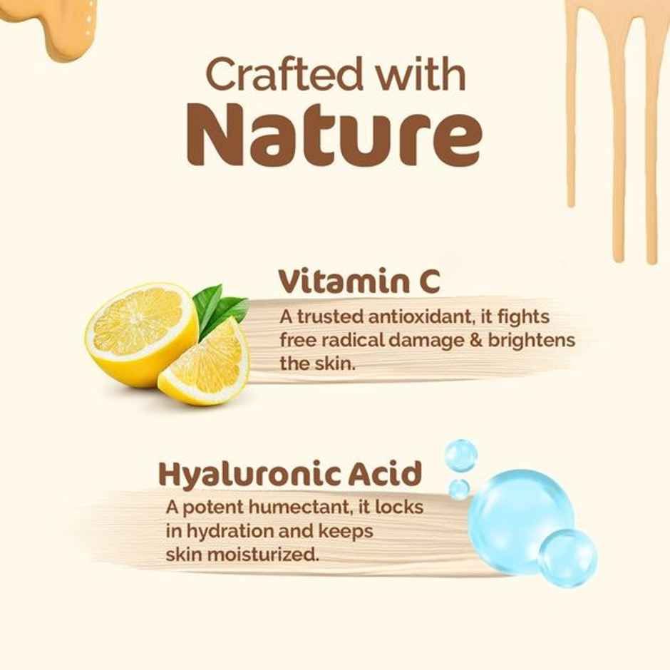 Mamaearth Hydra-Glow CC Serum With Vitamin C & Hyaluronic Acid SPF30 01 Vanilla