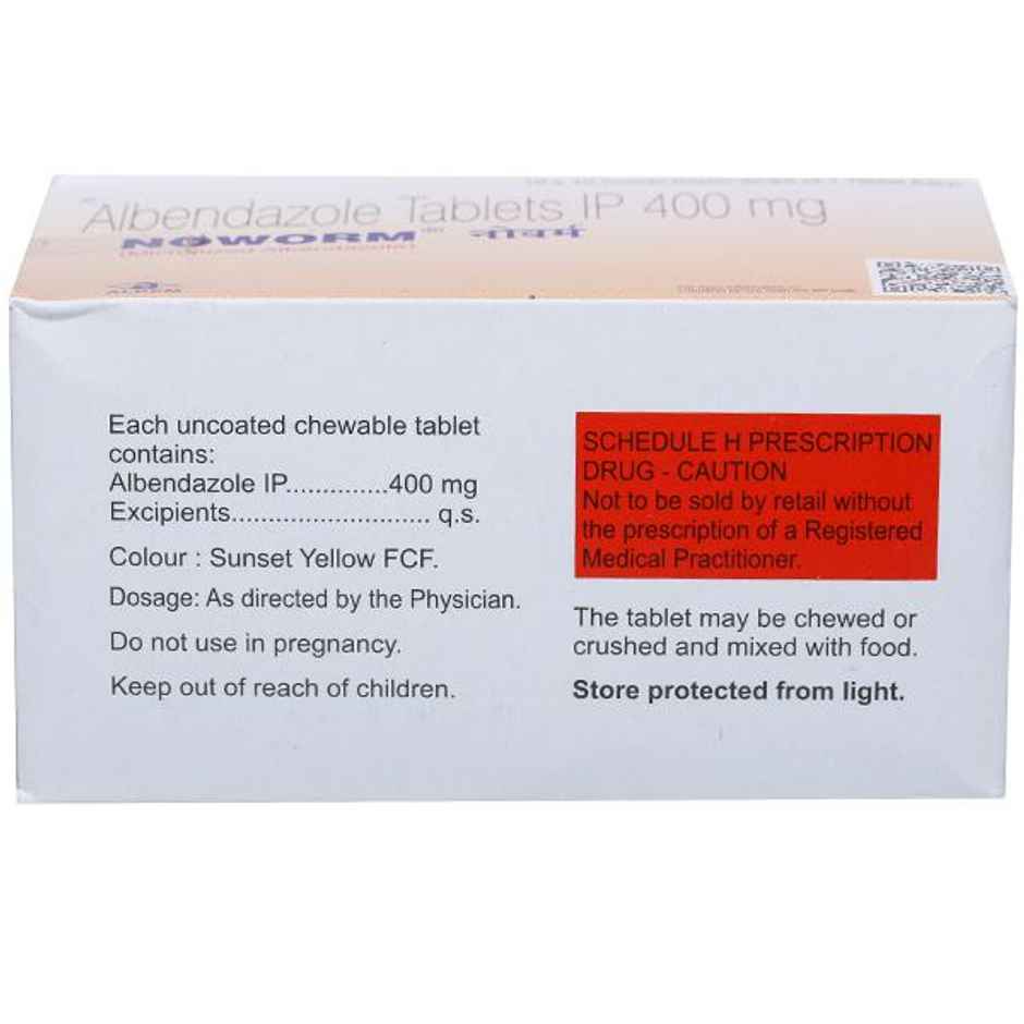 Noworm 400mg Tablet
