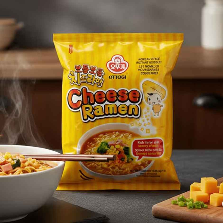 Ottogi Cheese Ramen Single Pack