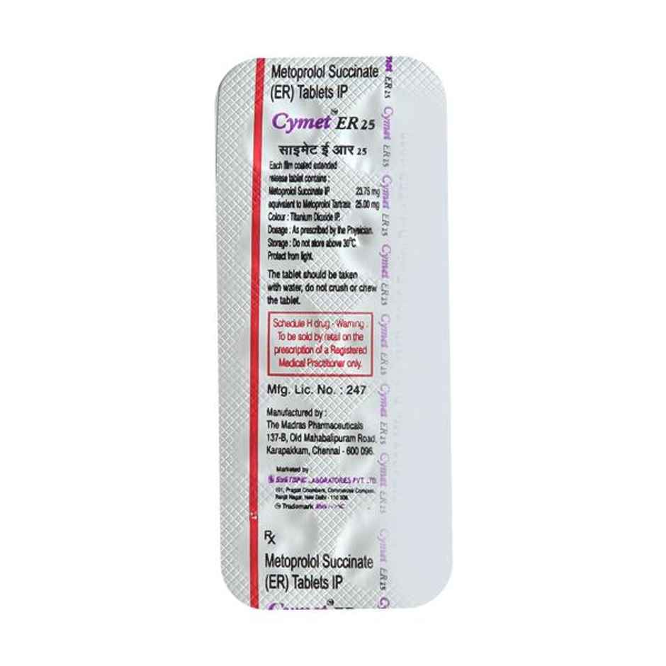 Cymet ER 25 Tablet