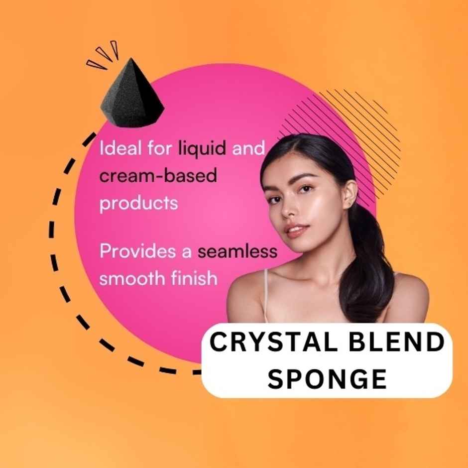 Type Beauty Inc Blender Sponge | For Primer-Foundation-Blush and Concealer | Multipurpose