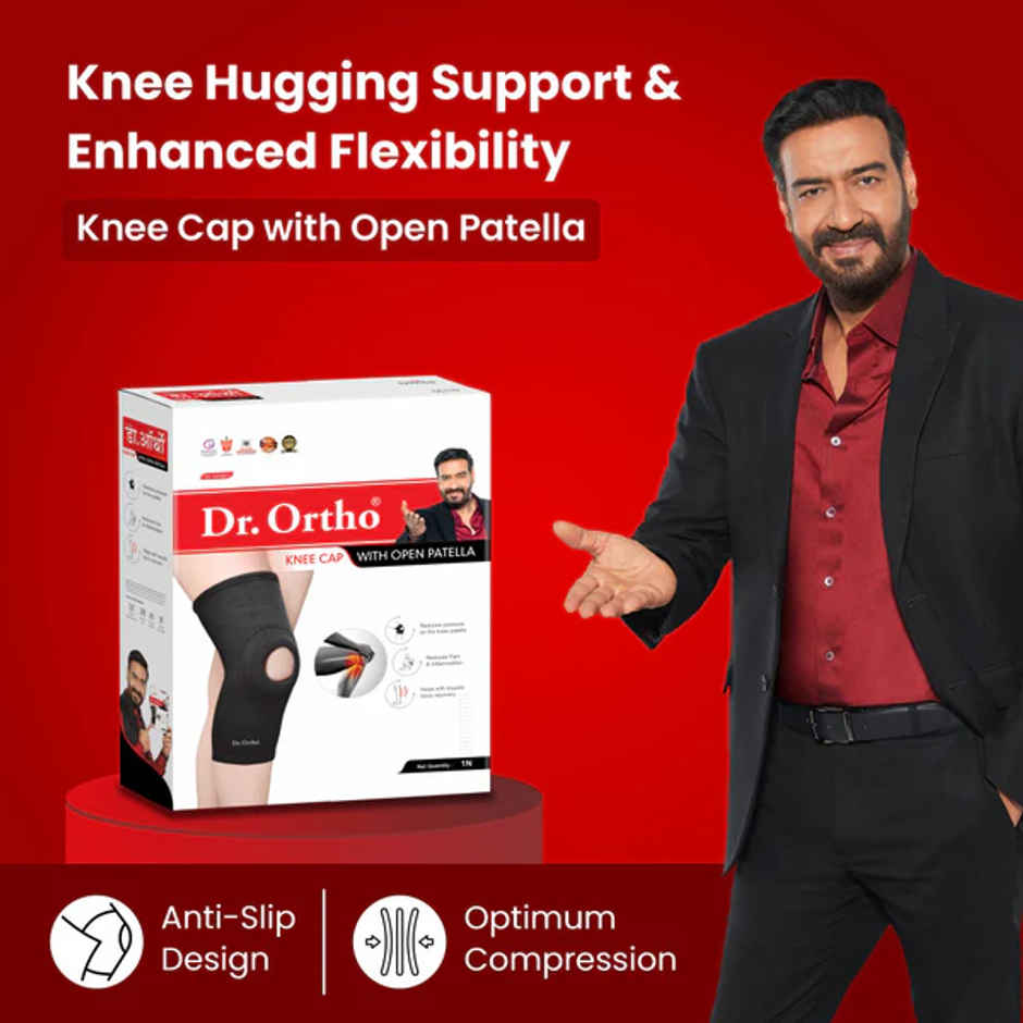 Dr. Ortho Knee Support Cap Open Patella