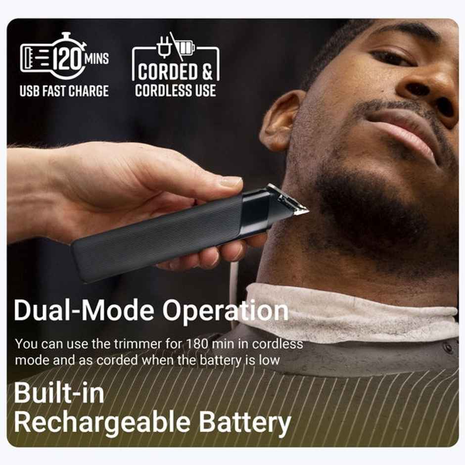 Zebronics HT201 Zebronics Hair Trimmer - Grey