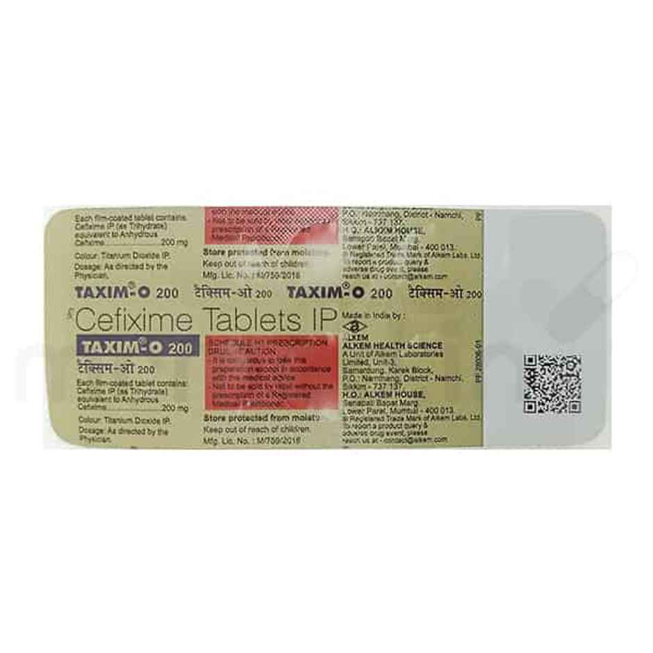 Taxim-O 200 Tablet
