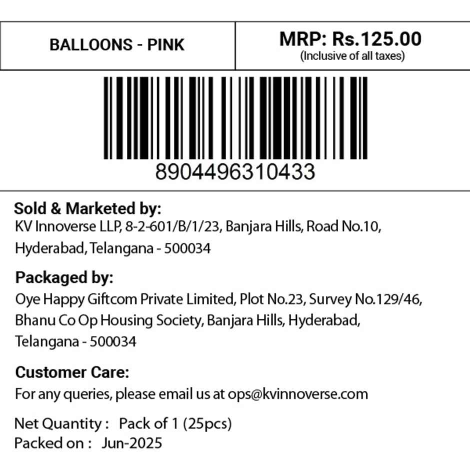 Pink Balloons | Birthday Decoration for Girls Party | Propcon