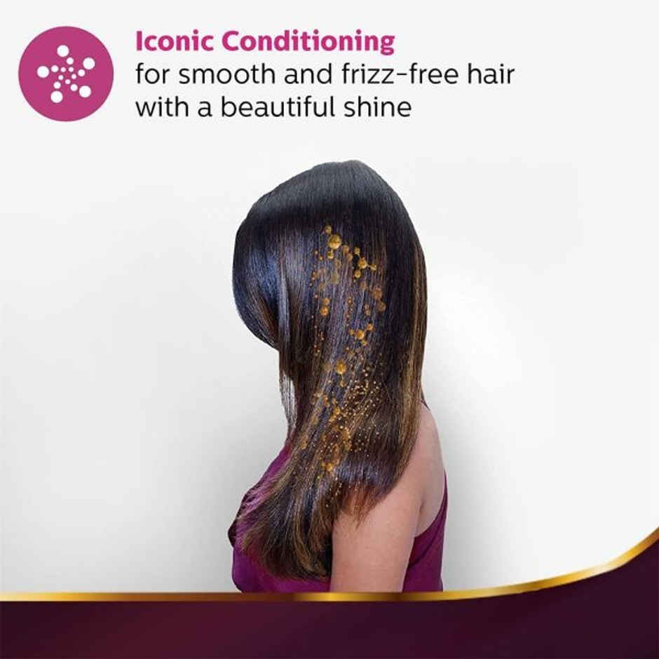 Philips Kerashine Titanium Wide Plate Straightener | SilkProtect Instant Shine | BHS738/00