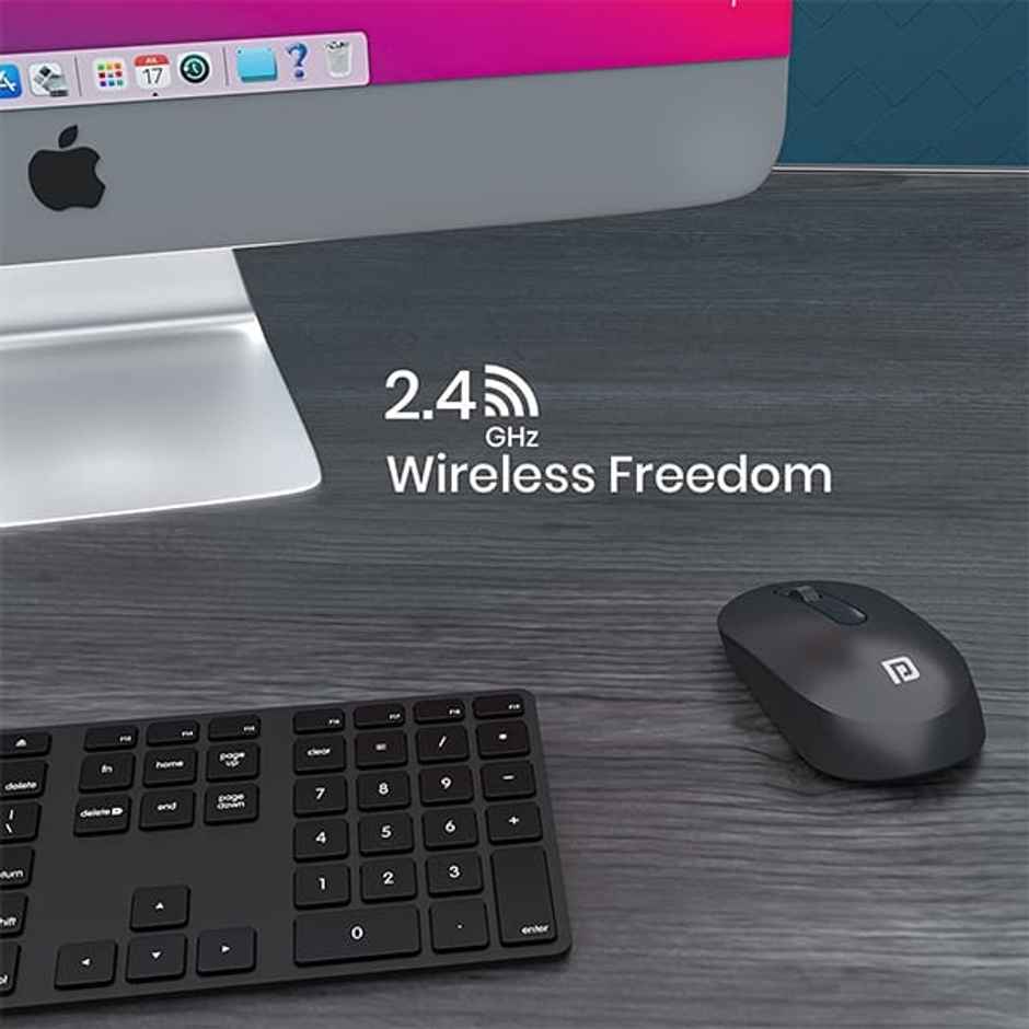 Portronics Toad 13 (POR1381) Wireless Mouse - Black