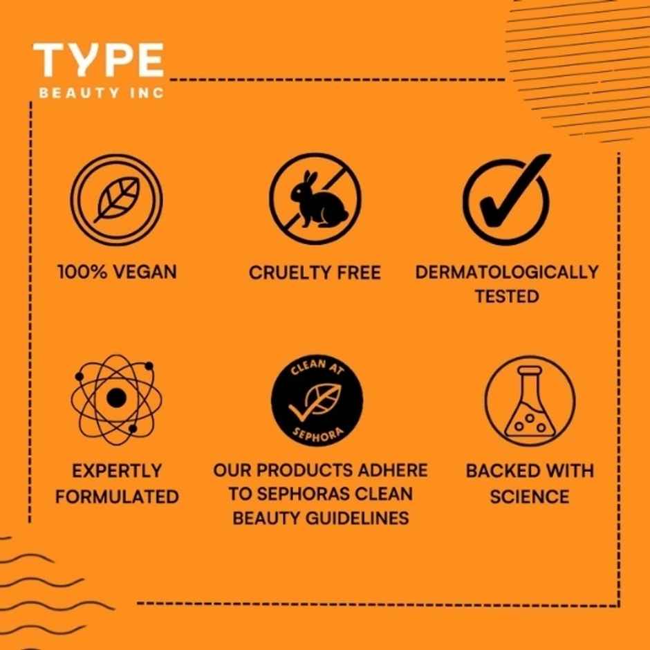 Type Beauty Inc Hydrating Setting Spray | SPF 35 PA+++ Face Makeup | 12Hr Wear For Dry Skin