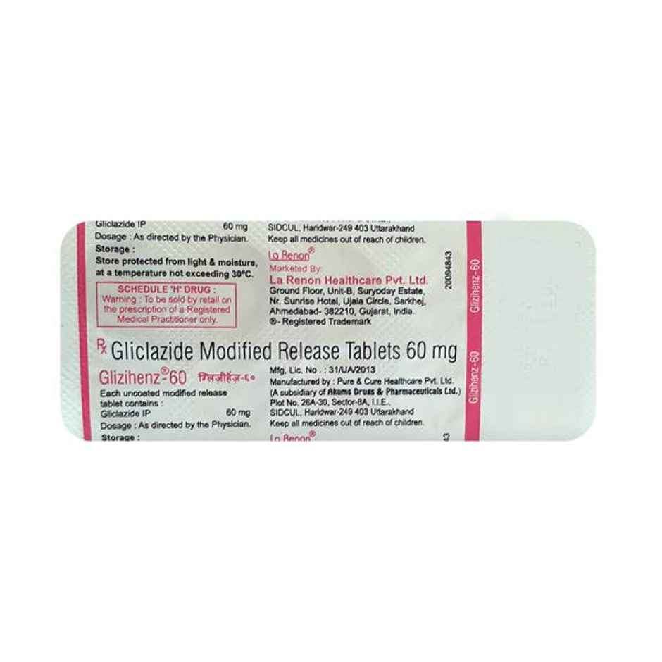 Glizihenz-60 Tablet MR