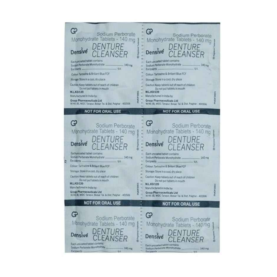Densive Denture Cleanser Tablet