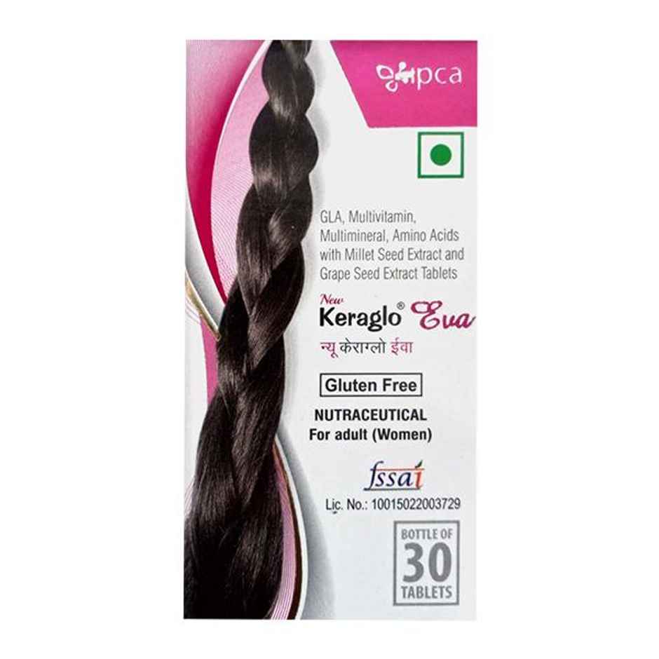 New Keraglo Eva Tablet For Adult Women Gluten Free