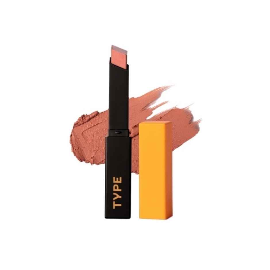 Type Beauty Inc Cream Matte Lipstick For Pigmented Lips - Vit C | 8 Hr Stay | 504 Obsession
