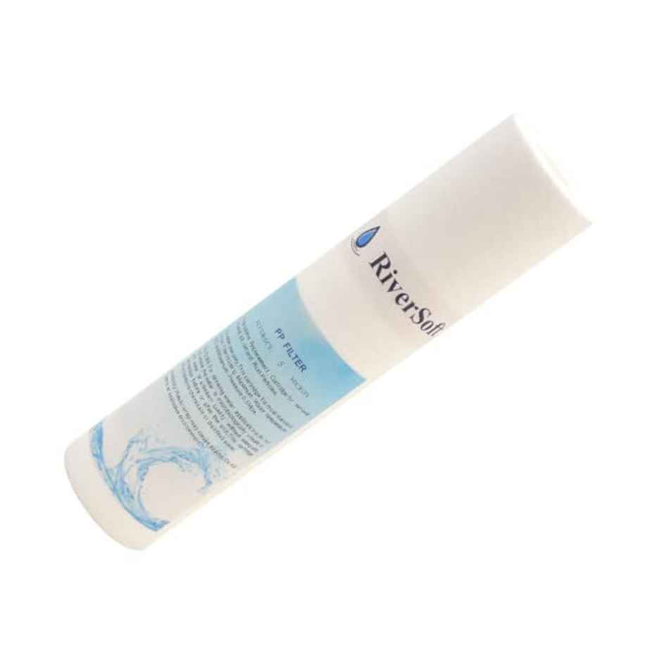 Riversoft Sp-10 Ro Prefilter Spun Cartridge (1 Pieces, White, 10 Inch, Pp)