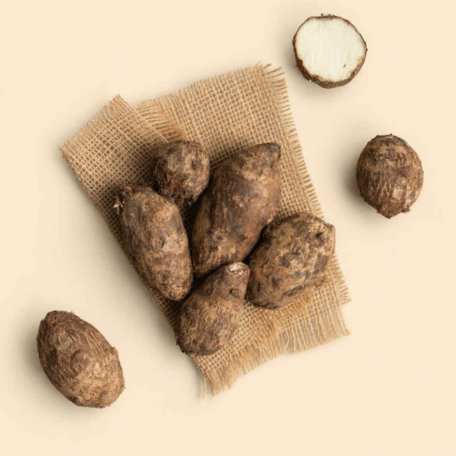 Organically Grown Colocasia (Arbi)