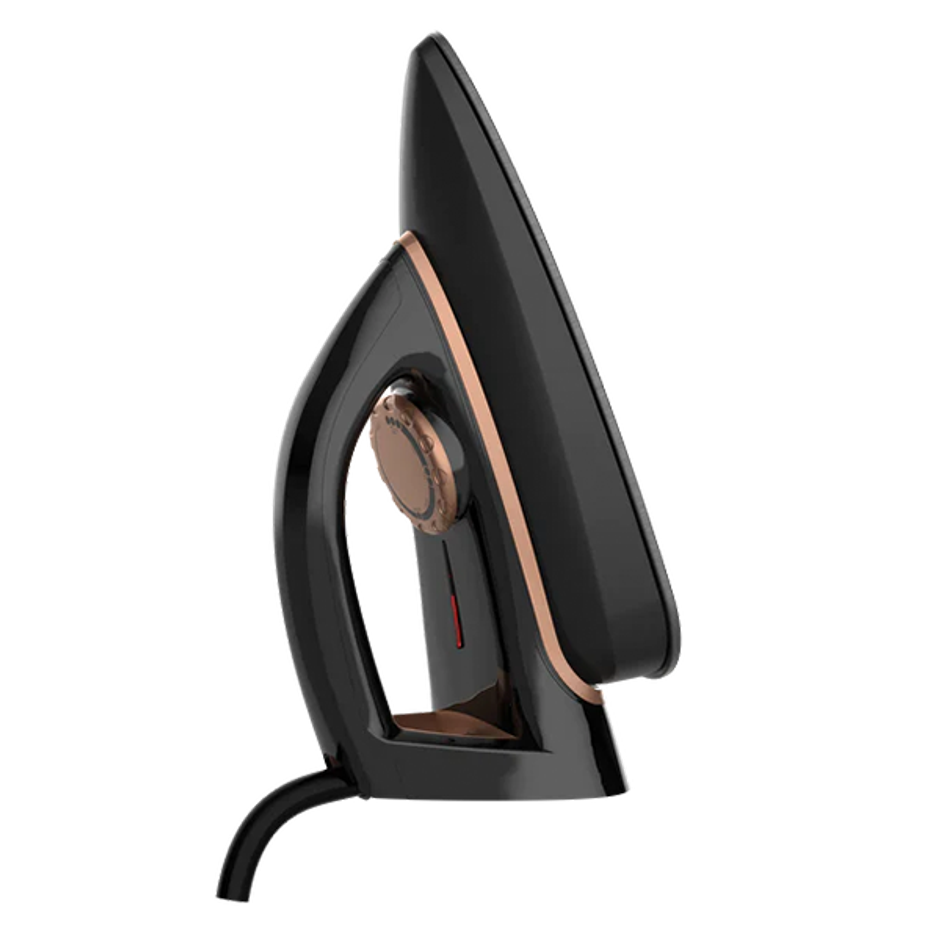 Crompton ACGEI-INSTAGLIDE 1000 W Dry Iron with NonStick Coating, Six Fabric Settings, Auto Cut off - BLACK AND BROWN