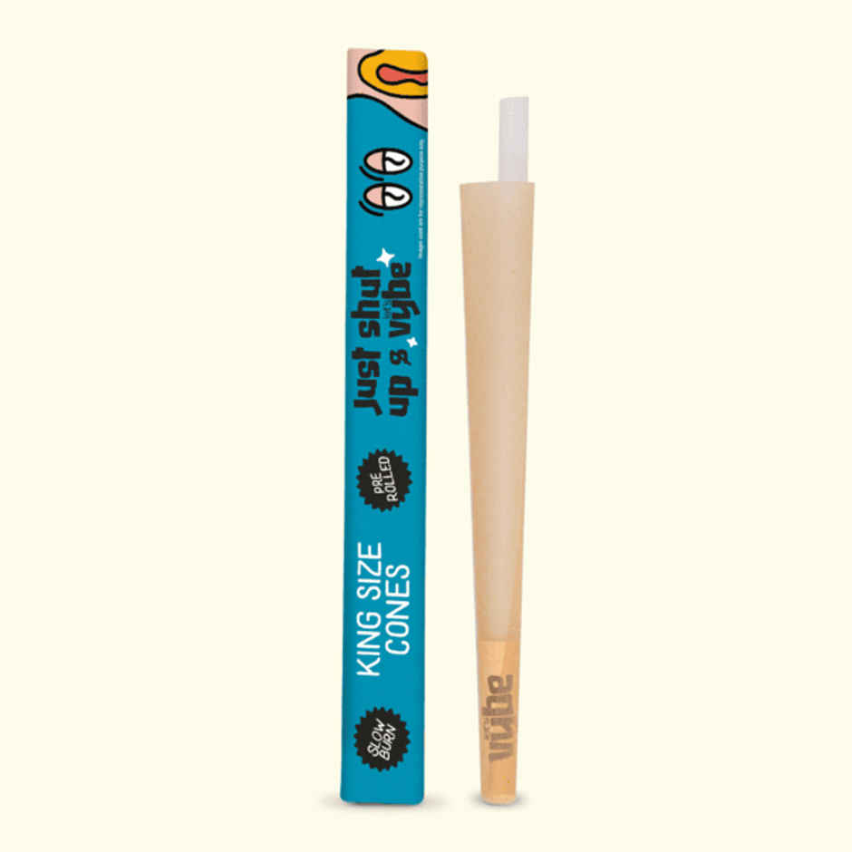 Let's Vybe Smoking Material Pre-roll Cone