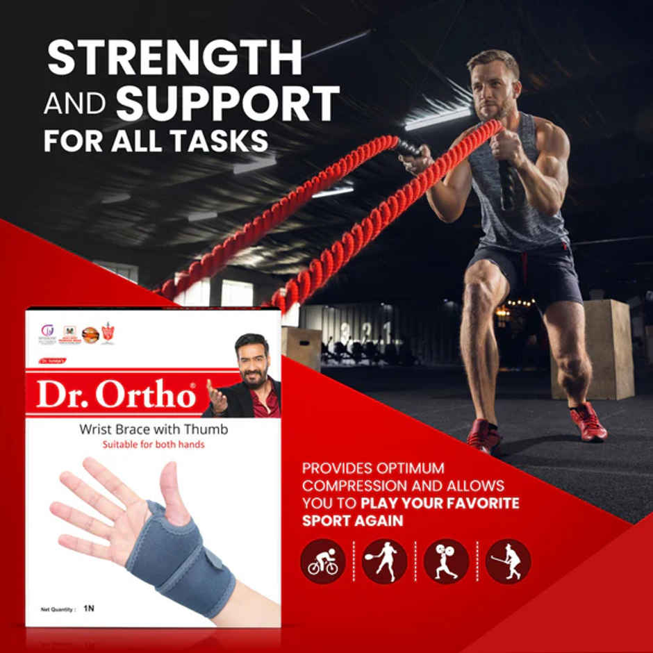 Dr. Ortho Wrist Brace with Thumb