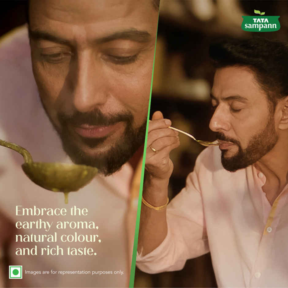 Tata Sampann Unpolished Moong Dal(500gms) & Tata Sampann Unpolished Toor Dal/Arhar Dal(1kg) Combo