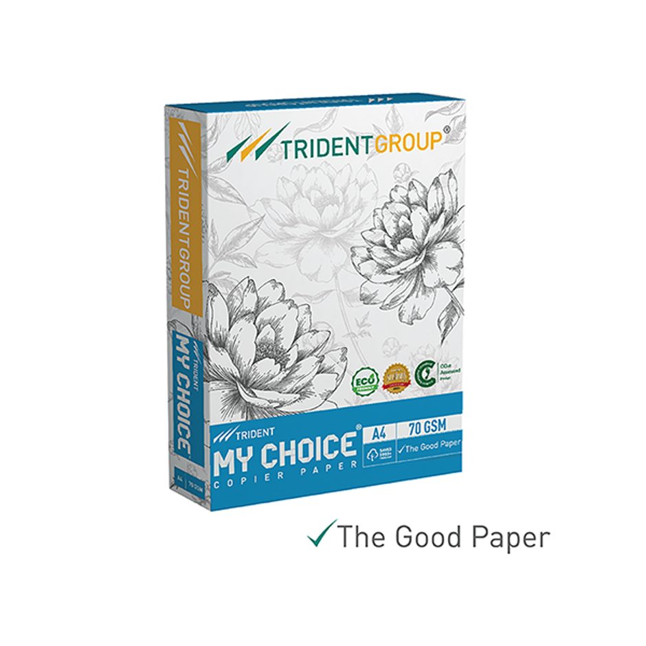 Trident My Choice Copier Paper | 70 GSM | A4 | 500 Sheets