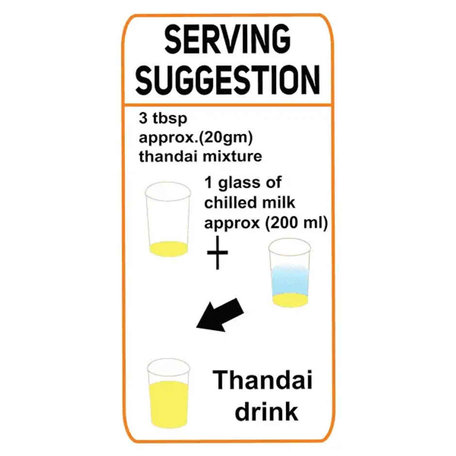 Hitkary Pista Badam Elaichi Thandai Mix Drink Pouch