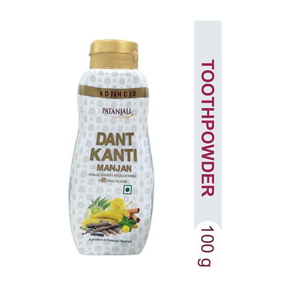 Patanjali Ayurveda Advance Dant Kanti Manjan Powder