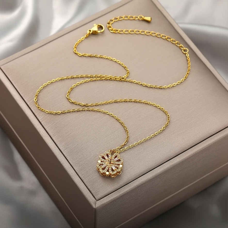 Estailo Fashion Women's Jewellery Necklace & Pendants Gold One Size | N0001109